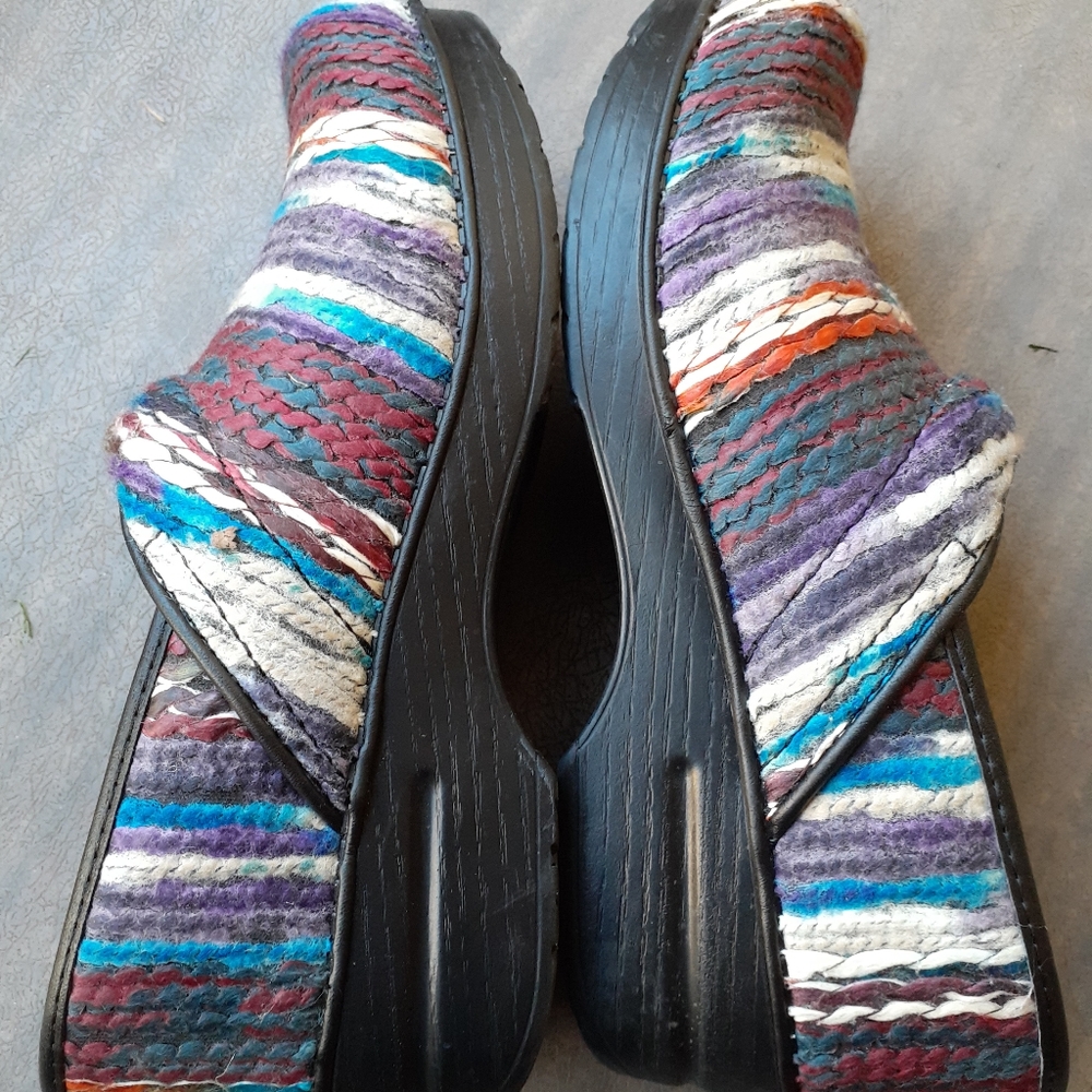 DANSKO WOOL Yarn CLOGS 39